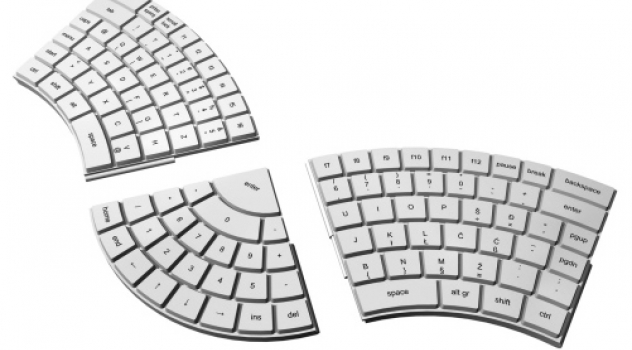 Ergonomic Modular PC Keyboard, la tastiera a pezzi