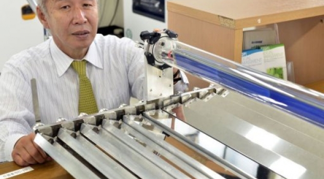 Nuovo modello di pannelli termo-fotovoltaici a inseguimento solare ideati in Giappone